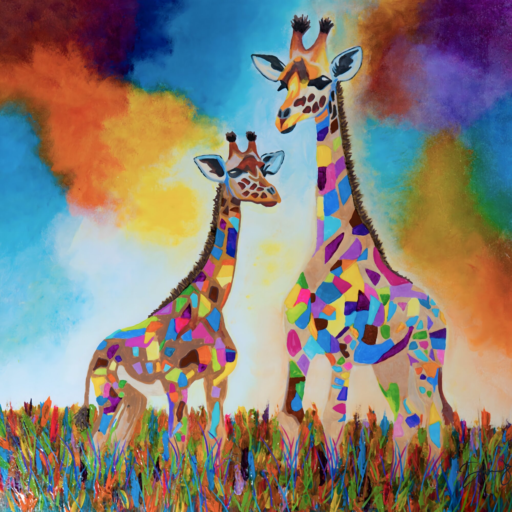 Rainbow Safari by Danielle Cowdrey